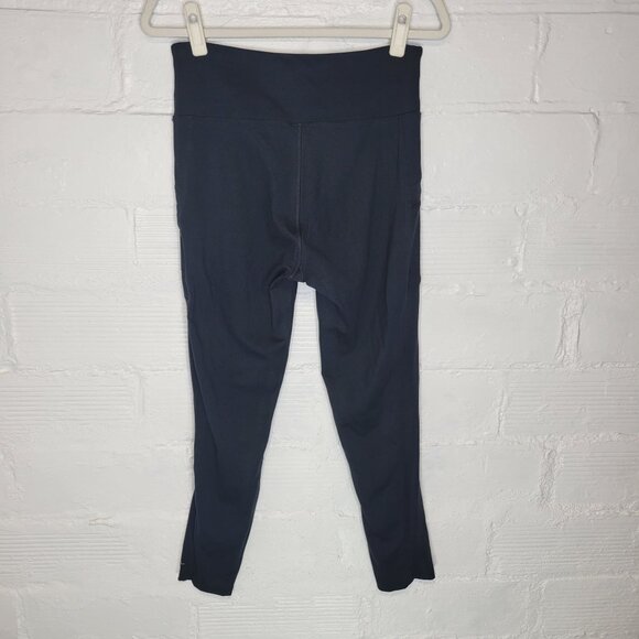 Eddie Bauer Pants - Eddie Bauer Women's Large Cargo Leggings Black Zipper Pockets